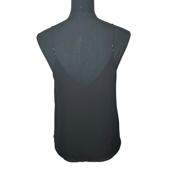 Lush Black Keyhole Boho Y2K Hi-Low Tank Top – Adjustable Straps – Women’s Small - Picture 4 of 5